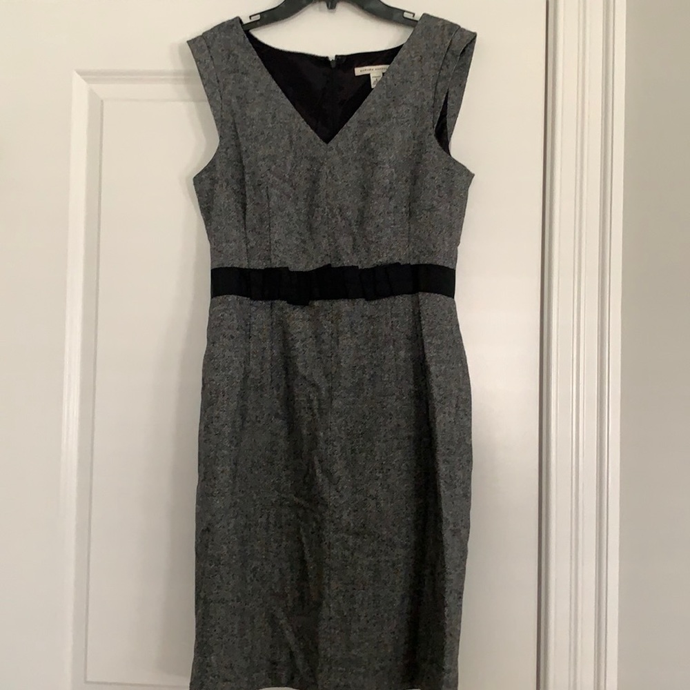 Banana Republic black Tweed mini dress size 6